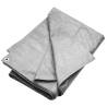 Tarpaulin 180 g/m² 6x6 m Grey HDPE - Versatile Protection