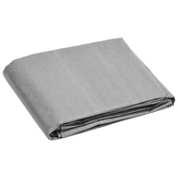 Tarpaulin 180 g/m² 6x6 m Grey HDPE - Versatile Protection