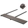 WPC Hollow Decking Boards 16m² 2.2m Dark Brown - Quality & Durable