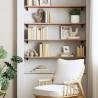 Wall Shelf 100x20 cm Solid Beech Wood - Stylish Storage