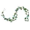 Artificial Flower Garlands - Blue & White, 240cm - 6 pcs