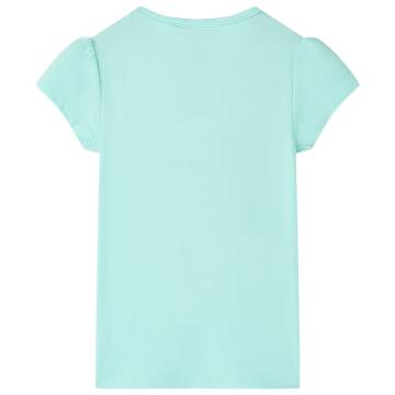 Kids' T-shirt Light Aqua 116 - High-Quality Kids Clothing