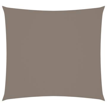 Sunshade Sail Oxford Fabric 6x6m - Taupe | HipoMarket