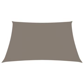 Sunshade Sail Oxford Fabric 6x6m - Taupe | HipoMarket