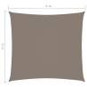 Sunshade Sail Oxford Fabric 6x6m - Taupe | HipoMarket