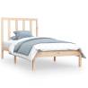 Solid Wood Pine Bed Frame 90x200 cm - Timeless Design