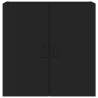 Wall Cabinet Black 60x31x60 cm - Stylish Storage Solution