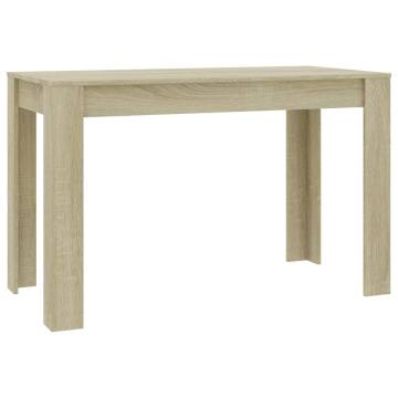 Sonoma Oak Dining Table - 120x60 cm | Hipomarket UK