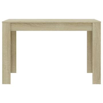 Sonoma Oak Dining Table - 120x60 cm | Hipomarket UK