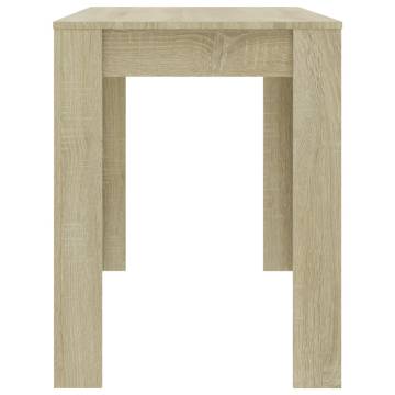 Sonoma Oak Dining Table - 120x60 cm | Hipomarket UK