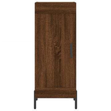 Elegant Highboard Brown Oak – Stylish Storage Cabinet