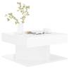 High Gloss White Coffee Table - Stylish & Functional