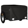 Sturdy Black and Orange Bike Trailer - 45 kg Capacity