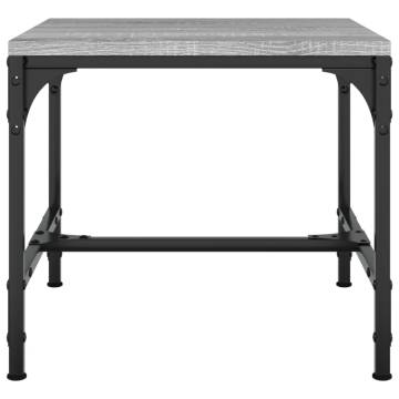 Elegant Grey Sonoma Side Table - 40x40x35 cm | HipoMarket