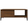 Brown Oak Coffee Table 90x50 cm - Stylish & Durable Design