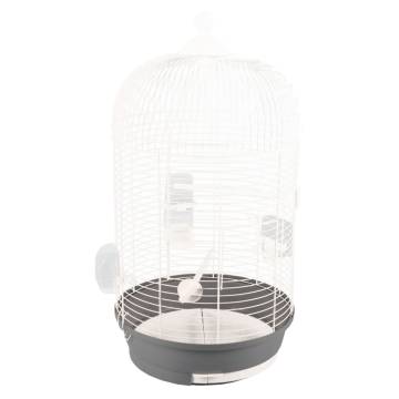 FLAMINGO Sanna 2 Parakeet Cage - White, 35x35x67 cm