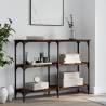 Elegant Smoked Oak Console Table - Stylish & Durable