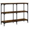 Elegant Smoked Oak Console Table - Stylish & Durable