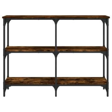 Elegant Smoked Oak Console Table - Stylish & Durable