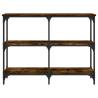 Elegant Smoked Oak Console Table - Stylish & Durable