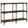 Elegant Smoked Oak Console Table - Stylish & Durable