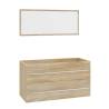 3 Piece Bathroom Furniture Set Sonoma Oak - Stylish & Practical