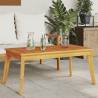 Garden Dining Table 100x55 cm - Solid Acacia Wood