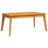 Garden Dining Table 100x55 cm - Solid Acacia Wood