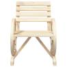 Garden Chairs - 2 pcs Solid Wood Fir | Hipomarket UK