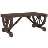 Garden Coffee Table | Solid Fir Wood | 90x50x40 cm