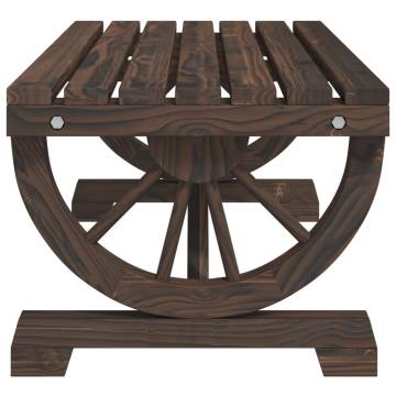 Garden Coffee Table | Solid Fir Wood | 90x50x40 cm