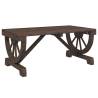 Garden Coffee Table | Solid Fir Wood | 90x50x40 cm