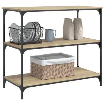 Kitchen Trolley Sonoma Oak - Stylish & Functional Storage Solution