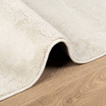 Rug OVIEDO Short Pile Beige 60x110 cm - Cozy Home Decor