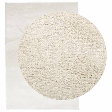 OVIEDO Beige Short Pile Rug 120x170 cm - Soft & Durable