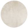 Rug OVIEDO Short Pile Beige Ø 80 cm - Stylish & Comfortable