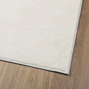 Rug OVIEDO Short Pile Cream 80x200 cm | Comfort & Style