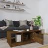 Elegant Smoked Oak Coffee Table - 102x50x36 cm | HipoMarket