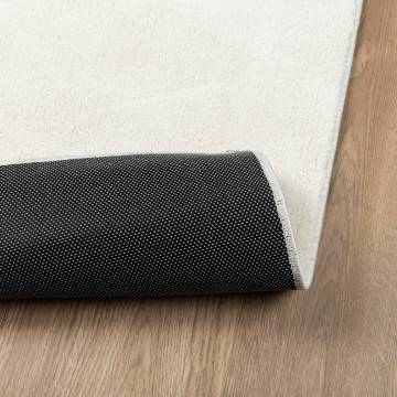 Rug OVIEDO Short Pile Cream 80x200 cm | Comfort & Style