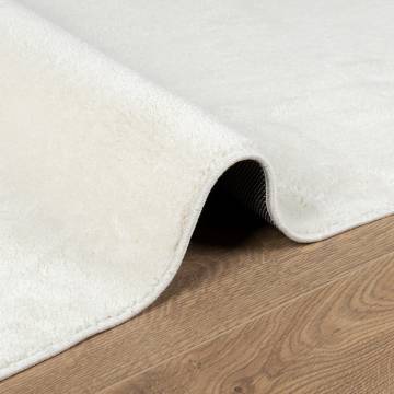 Rug OVIEDO Short Pile Cream 160x230 cm - Stylish & Durable