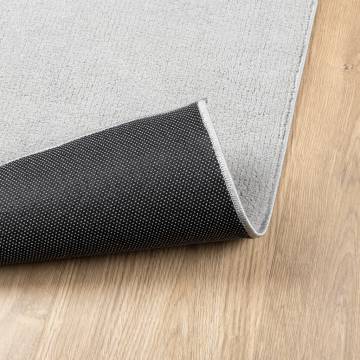 Rug OVIEDO Short Pile Grey 120x170 cm - Stylish & Cozy Decor