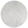 Rug OVIEDO Short Pile Grey Ø 240 cm | Stylish Home Decor