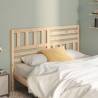 Bed Headboard 166x4x100 cm Solid Wood Pine Colour natural Size 166 x 100 cm Quantity in Package 1 