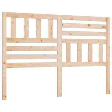 Stylish Solid Wood Pine Bed Headboard - 166x4x100 cm