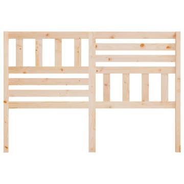 Stylish Solid Wood Pine Bed Headboard - 166x4x100 cm