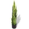 Artificial Sansevieria Plant with Pot 90 cm Green Colour green Quantity in Package 1 Type sansevieria/90 cm 