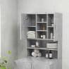 Washing Machine Cabinet in Concrete Grey - Stylish Storage