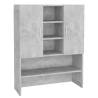 Washing Machine Cabinet in Concrete Grey - Stylish Storage