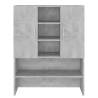 Washing Machine Cabinet in Concrete Grey - Stylish Storage