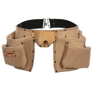 Toolpack Double-Pouch Pro Tool Belt Elite - Beige